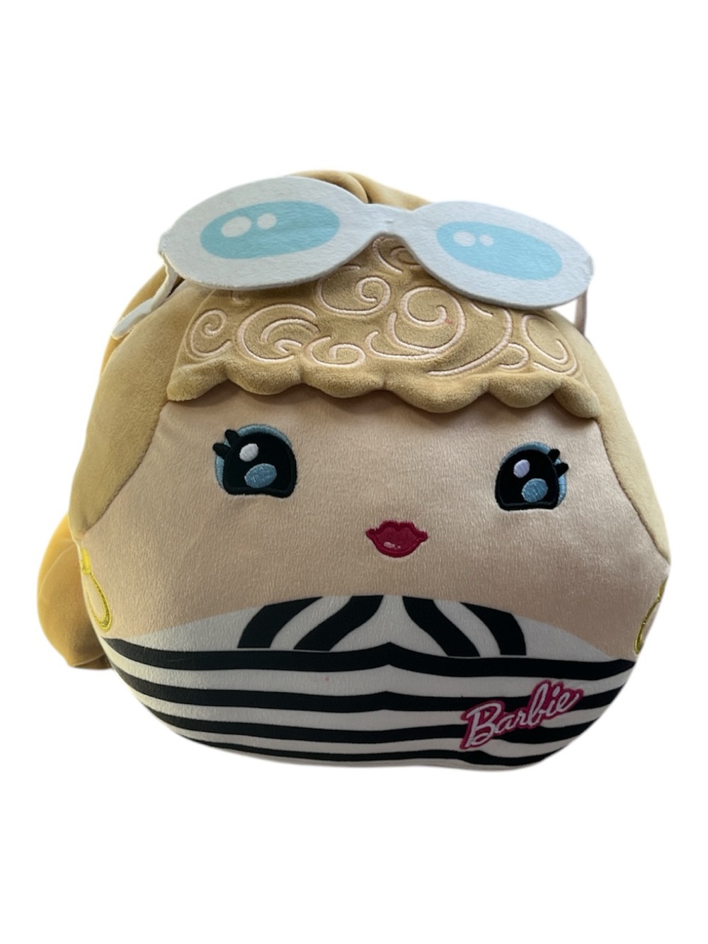 MATTEL Barbie Cuutopia Plush Face Doll 10" Pillow Figure Embroidered Face